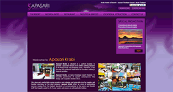 Desktop Screenshot of apasari.com