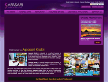 Tablet Screenshot of apasari.com